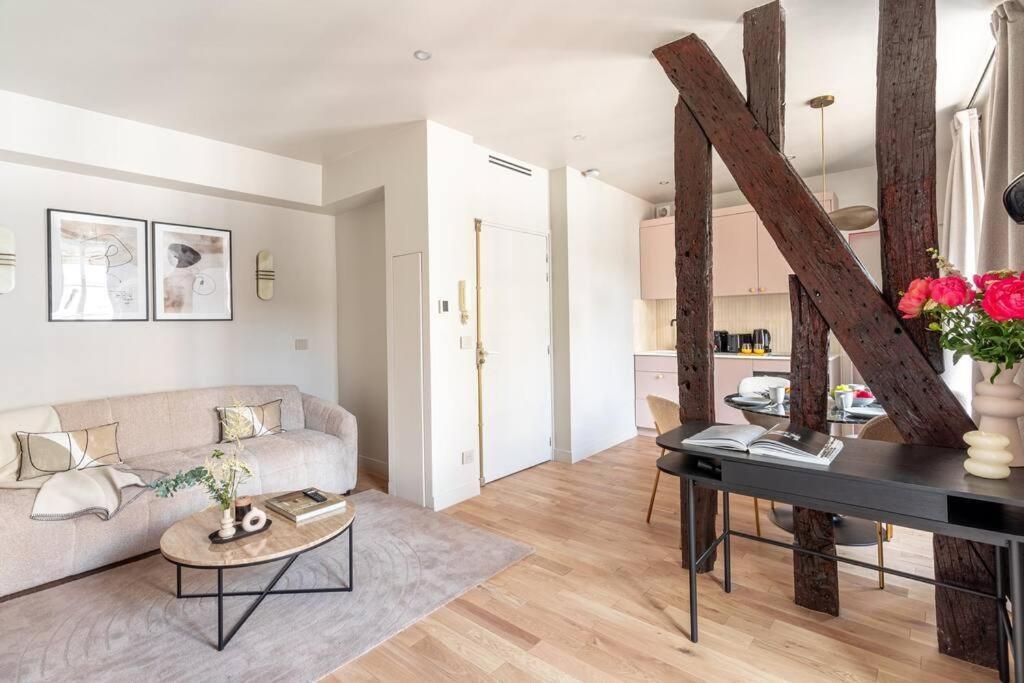 New - Luxury Parisian Flat - 4Pアパートメント エクステリア 写真